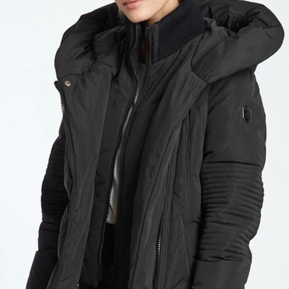 Noize Joyce Vegan Winter Parka Jacket in Mulberry - Picture 6 of 11